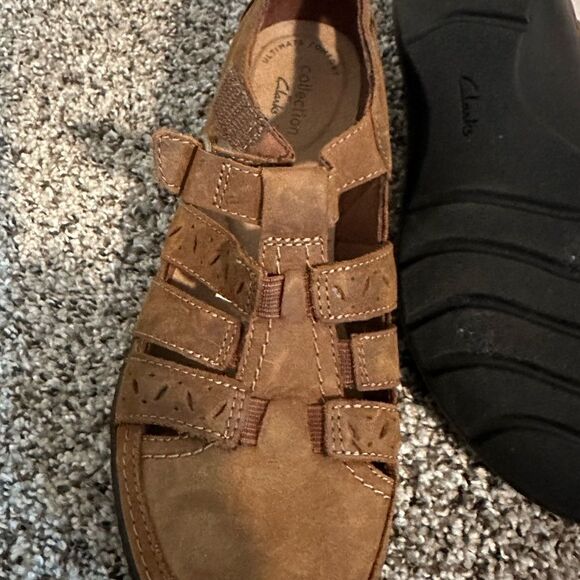 Women’s Clark’s Leather comfort shoes 22545 - size 7 - Picture 5 of 7